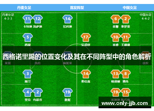 西格诺里踢的位置变化及其在不同阵型中的角色解析